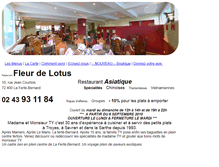 Tablet Screenshot of fleurlotus.fr